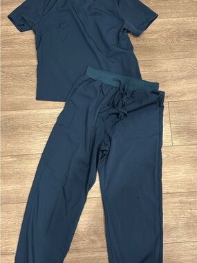Women's Navy Jogger Scrub Pants - Comfortable Workwear